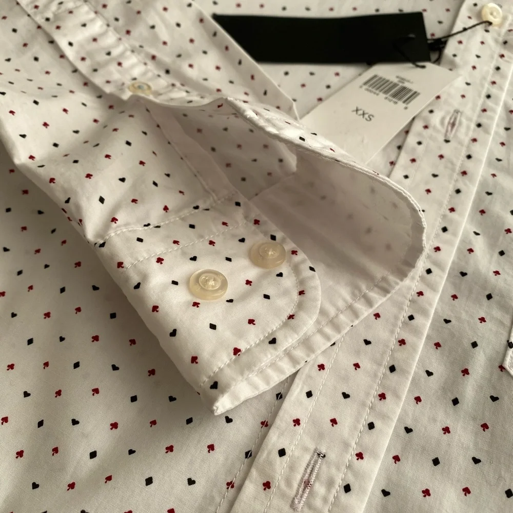 Banana Republic Luxe Poplin Shirt (Size XXS)
